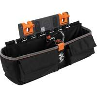 Module pour grande poche avec crochet en S Bucket Work Centre, Nylon, 3 pochettes, Noir/Orange Auto-Cam