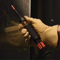 15-in-1 Ratcheting Impact-Rated Multi-Bit Torsion Zone Screwdriver, 9-1/2" L, Cushion Grip Handle Auto-Cam