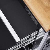 HDRC5212 HD Series Roller Cabinet, 12 Drawers, 51-1/4" W x 21" D x 40-3/10" H, Black Auto-Cam