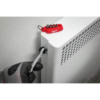 Mini rochet &agrave; embouts multiples 7 en 1, Prise de 5/16"/1/4", Poign&eacute;e Ordinaire Auto-Cam