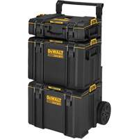 TOUGHSYSTEM&reg; 2.0 Rolling Tower, 24" x 20-2/5" x 34-1/2", Black/Yellow Auto-Cam