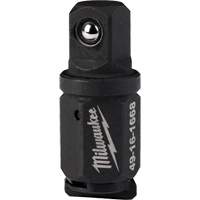 Adaptateur d'enclume pour cl&eacute; &agrave; rochet polygonale INSIDER, Prise 3/8", Douille 3/8", 0,63" lo, Sph&eacute;rique Auto-Cam