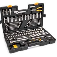 Jeu doutils de qualit&eacute; professionnelle &agrave; 72 dents, 6 pans et &agrave; prise 3/8" et 1/4" Auto-Cam
