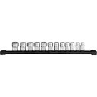 12-Point Metric Socket Set, 12 Pcs, 3/8" Drive Size Auto-Cam
