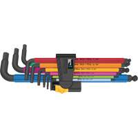 950/9 Hex-Plus Multicolour L-Key Set, 9 Pcs., Imperial Auto-Cam