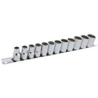 SS3812M-12 12-Point Metric Socket Set, 12 Pcs, 3/8" Drive Size Auto-Cam