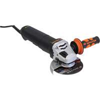 SUPER 5 PS Brushless Angle Grinder, 5", 120 V, 15 A, 11000 RPM Auto-Cam