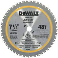 Circular Saw Blade, 7-1/4", 48 Teeth, Metal Use Auto-Cam
