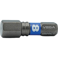 Embout Impactech, Hexagonale, 8 mm, Prise 1/4" Auto-Cam