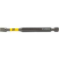 Embout pour outils &eacute;lectriques Impactech, Fente, Embout 10F-12R, Prise 1/4", Longueur 3-1/2" Auto-Cam