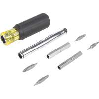 11-in-1 Magnetic Screwdriver / Nut Driver, Cushion Grip Handle Auto-Cam