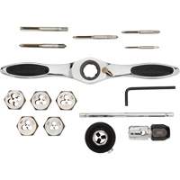 Jeu de tarauds et fili&egrave;res &agrave; cliquet m&eacute;triques, 15 Morcea Auto-Cam