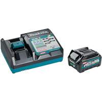 40Vmax XGT 2.5Ah Battery & Fast Charger Starter Kit, 40 V, Lithium-Ion Auto-Cam