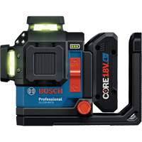Laser dalignement/nivellement 360 connect&eacute; &agrave; faisceau vert &agrave; trois points Auto-Cam