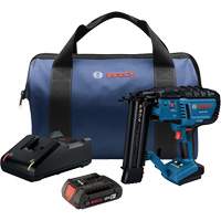 Ensemble cloueuse de finition de calibre 18 avec batterie Standard Power, 18 V, Lithium-ion Auto-Cam