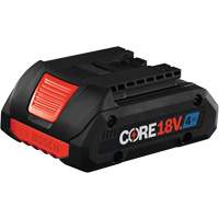 CORE18V&reg; Advanced Power Battery, Lithium-Ion, 18 V, 4 A Auto-Cam