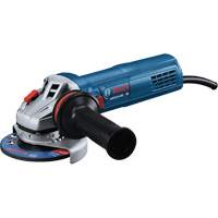 Ergonomic Angle Grinder, 4-1/2", 120 V, 10 A, 11000 RPM Auto-Cam