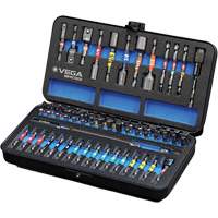 64-Piece Master Impact Driver Bit Set Auto-Cam