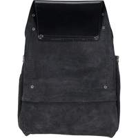 Sac robuste Phantom pour clous et outils, Cuir, 10 pochettes, Noir Auto-Cam