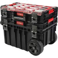 2-Piece Arx&reg; Rolling Tool Chest Set, 23-4/5" x 16" x 20-3/5", Black Auto-Cam