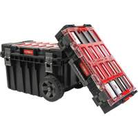 2-Piece Arx&reg; Rolling Tool Chest Set, 23-4/5" x 16" x 20-3/5", Black Auto-Cam