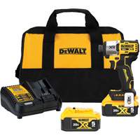 MAX* XR&reg; 3-Speed Impact Driver Kit, 1/4", 1825 in-lbs Max. Torque, 20 V, Lithium-Ion Auto-Cam