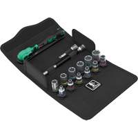 Jeu de cl&eacute; &agrave; cliquet SA 13 Zyklop Comfort avec levier dinversion, 15 Mcx, Prise de 1/4" Auto-Cam