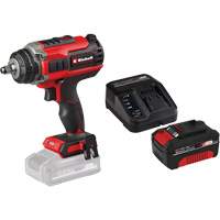Professional Cordless Impact Wrench with 4Ah PXC Battery & Charger Starter Kit, 18 V, 1/2" Socket Auto-Cam