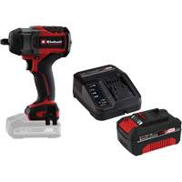 Professional Cordless Impact Wrench with 4Ah PXC Battery & Charger Starter Kit, 18 V, 1/2" Socket Auto-Cam