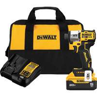 XR&reg; 3-Speed Brushless Cordless Impact Driver Kit, 20 V, 1/4" Socket Auto-Cam