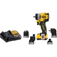 XTREME Brushless Cordless 5-in-1 Drill/Driver Kit, Lithium-Ion, 12 V, 3/8" Chuck Auto-Cam