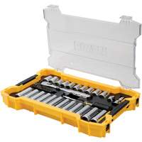 Jeu d'outils 3/8" & 1/2" pour m&eacute;canicien avec plateau & couvercle TOUGHSYSTEM 2.0 Auto-Cam