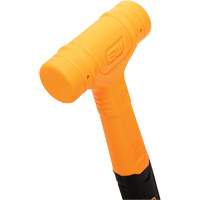 Dead Blow Hammer, 18 oz., Smooth Grip, 11-1/5" L Auto-Cam