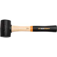 Rubber Mallet, 16 oz., Wood Handle, 13" L Auto-Cam