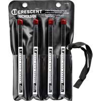 4-Piece Thread Restoring File Set, Square, 9" Auto-Cam