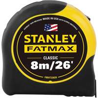FATMAX&reg; Tape Measure, 1-1/4" x 26'/8 m, Imperial & Metric Graduations Auto-Cam
