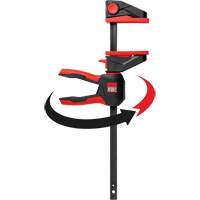 One-Hand Bar Trigger Clamps with 360° Rotating Handle, 4-1/2" (114.3 mm) Auto-Cam