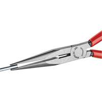 Long Nose Pliers with Cutter, 8" L Auto-Cam
