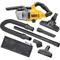 Aspirateur &agrave; main sans fil pour d&eacute;chets secs, 20 V, Capacit&eacute; 0,18 gal Auto-Cam