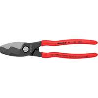Cable Shears with Twin Cutting Edges, 8" Auto-Cam