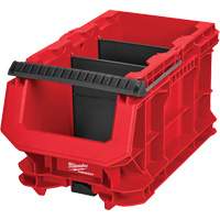 PACKOUT Compact Crate, 15-1/2" x 9-1/2" x 8-3/4", Black/Red Auto-Cam