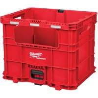 PACKOUT XL Crate, 15-3/4" x 18-5/8" x 15", Black/Red Auto-Cam