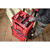 PACKOUT XL Crate, 15-3/4" x 18-5/8" x 15", Black/Red Auto-Cam
