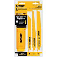 Bi-Metal Reciprocating Saw Blade Set with Telescoping Case Auto-Cam