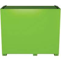 Armoire ventil&eacute;e pour le rangement d'&eacute;PI sur place, Acier, Vert lime haute visibilit&eacute; Auto-Cam