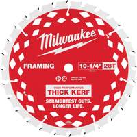 Thick Kerf Framing Circular Saw Blade, 10-1/4", 28 Teeth, Wood Use Auto-Cam