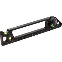 Level, 1' L, Aluminum, 3, Magnetic Auto-Cam