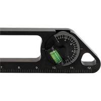 Level, 1' L, Aluminum, 3, Magnetic Auto-Cam