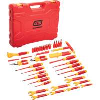Jeu d'outils VDE isol&eacute;s, 1000 V, 39 M Auto-Cam