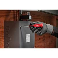 11-in-1 Magnetic 1/4" & 3/8" Drive Multi-Bit Screwdriver, 8" L, Cushion Grip Handle Auto-Cam